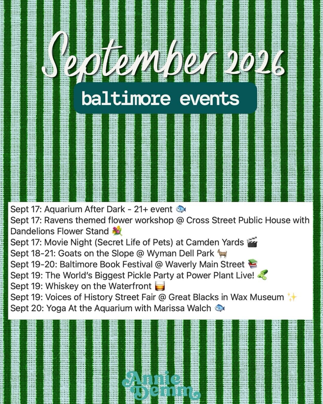 The World's Biggest Pickle Party β family event in Baltimore