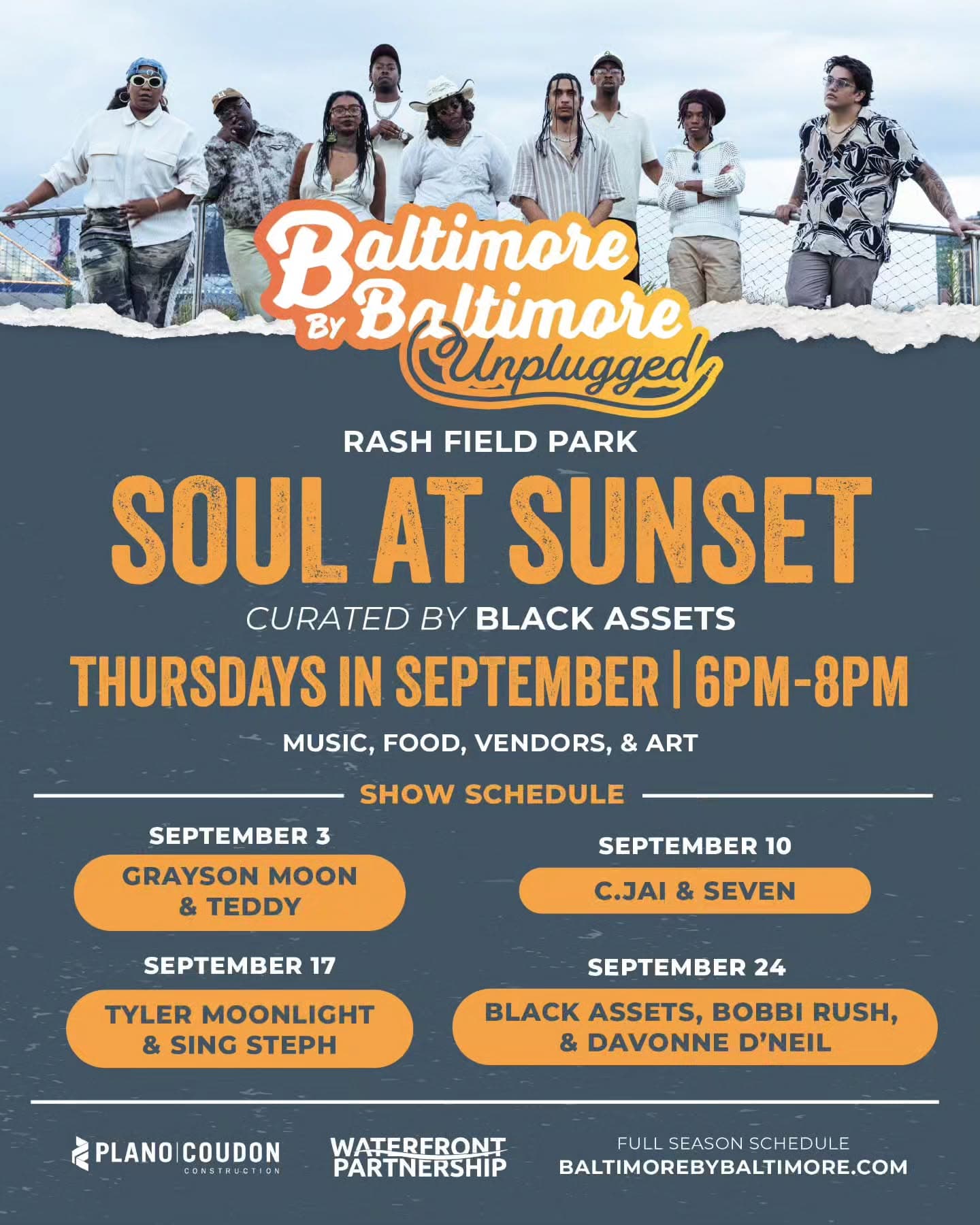 Soul at Sunset: Black Assets, Bobbi Rush, & Davonne D'Neil β family event in Baltimore